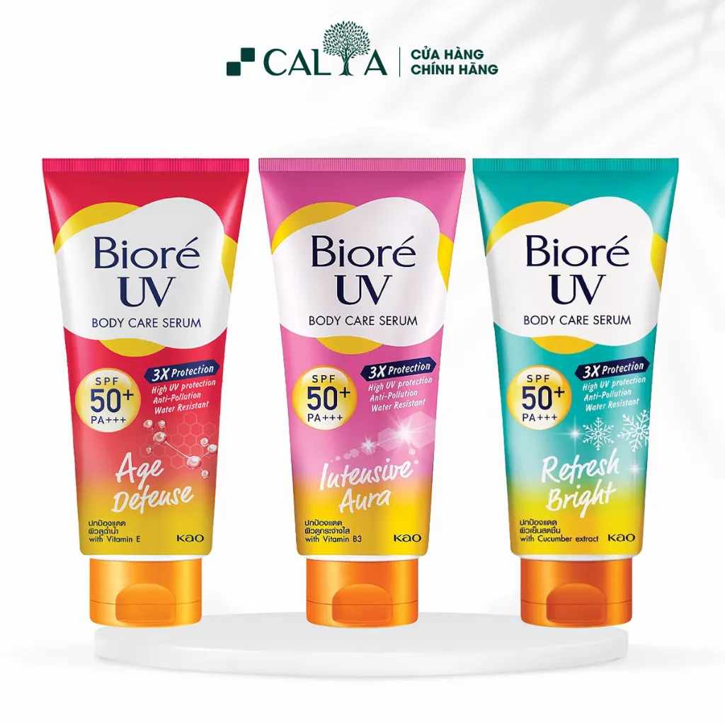 Serum Dưỡng Thể Biore Body Chống Nắng, Kháng Bụi, Dưỡng Trắng - Bioré UV Body SPF50/PA+++