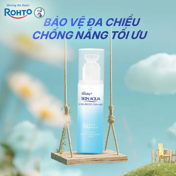XỊT CHỐNG NẮNG BẢO VỆ ĐA CHIỀU CHỐNG NẮNG TỐI ƯU