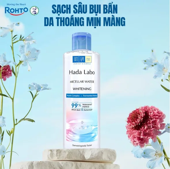 NƯỚC TẨY TRANG HADA LABO SẠCH SÂU BỤI BẨN DA THOÁNG MỊN MÀNG